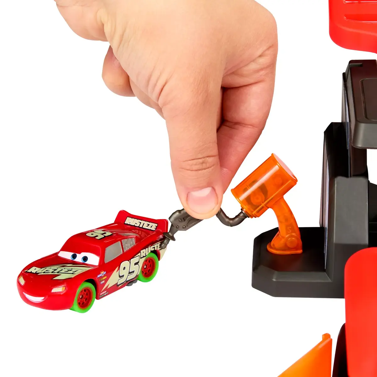 Игровой набор Mattel Disney Pixar Cars Glow Racers Launch & Criss-Cross Photo 3