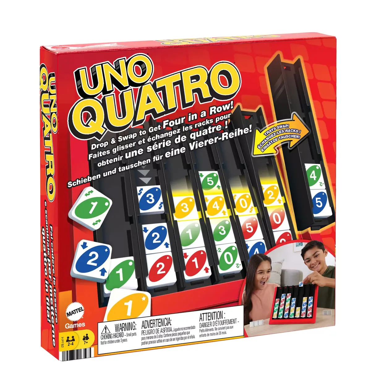 Kāršu spēle MATTEL UNO Quatro Photo 9