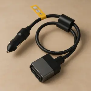 Charging cable EcoFlow BKW-RIVER portable power station accessory Black