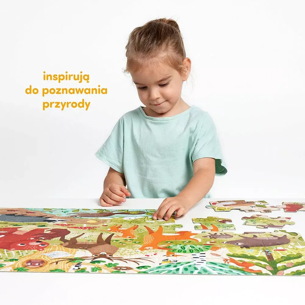Jigsaw puzzle CzuCzu Wild puzzle - Forest 40 pcs Photo 3