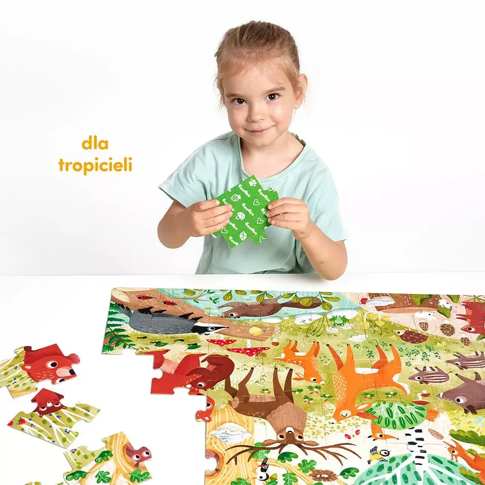Jigsaw puzzle CzuCzu Wild puzzle - Forest 40 pcs Photo 4