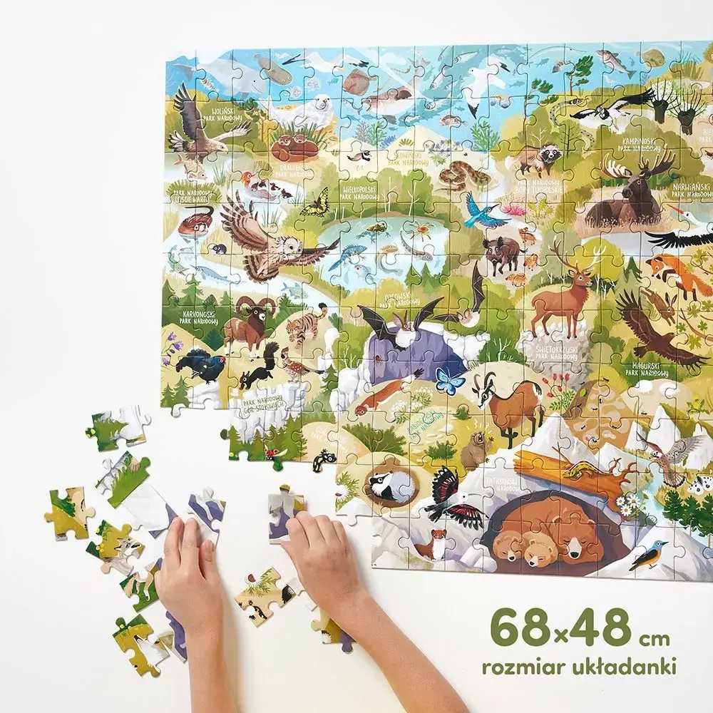 CzuCzu Wild puzzles National Parks — 200 detaļas Photo 3