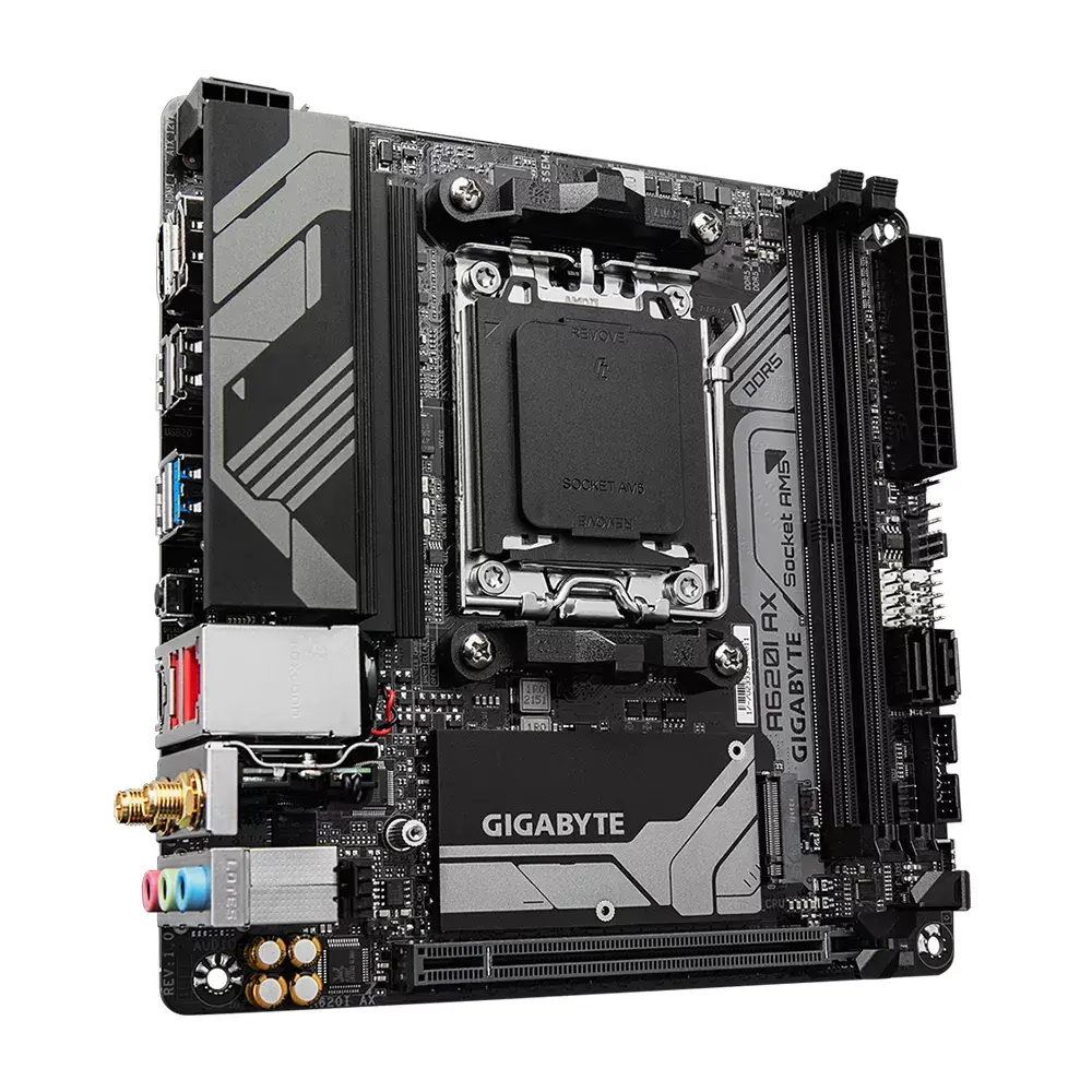 Motherboard GIGABYTE A620I AX, A620 Photo 3