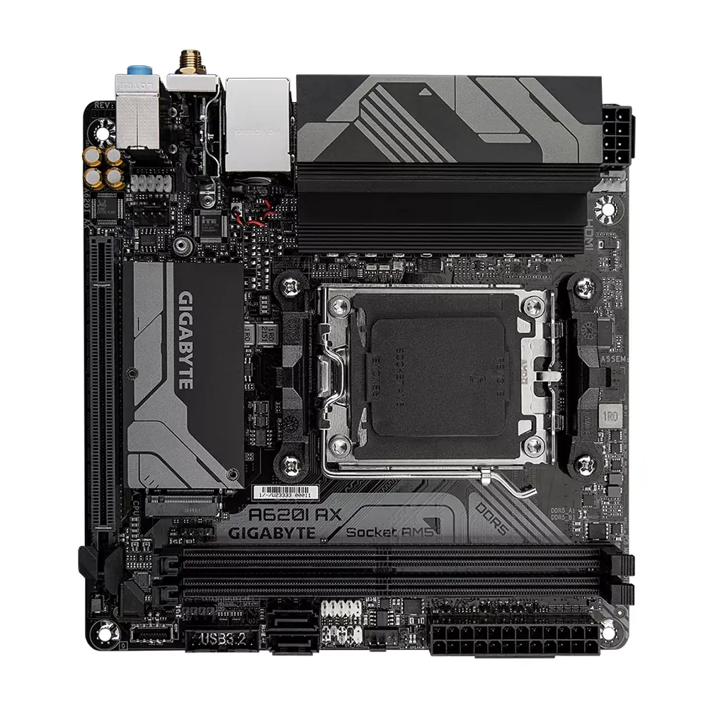 Motherboard GIGABYTE A620I AX, A620 Photo 4