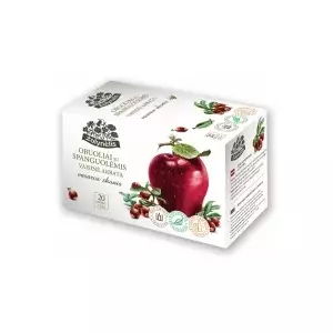 Tēja ŽOLYNĖLIS, augļu tēja "Summer Taste" ar ābolu un dzērvenēm, 50g (2,5g x 20gb)