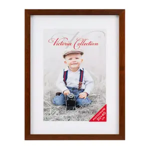 Фоторамка victoria collection Victoria Cubo 30x40 коричневая — для фото 30×40 см