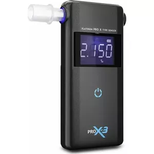 Alkometrs alcofind PRO X-3 — portatīvs profesionāls alkohola mērītājs (modelis PRO X-3)