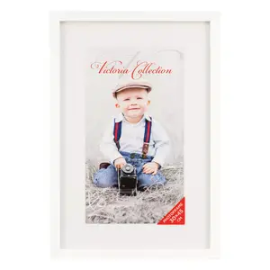Photo frame Victoria Cubo VF2274 30x45 cm white — Victoria Collection