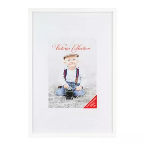 Photo frame Victoria Collection Natura 40x60 cm white — Victoria Collection