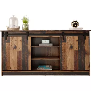 Комод cama meble GRANERO 160x80x35 см, каркас из ДСП, однотонная деревянная отделка