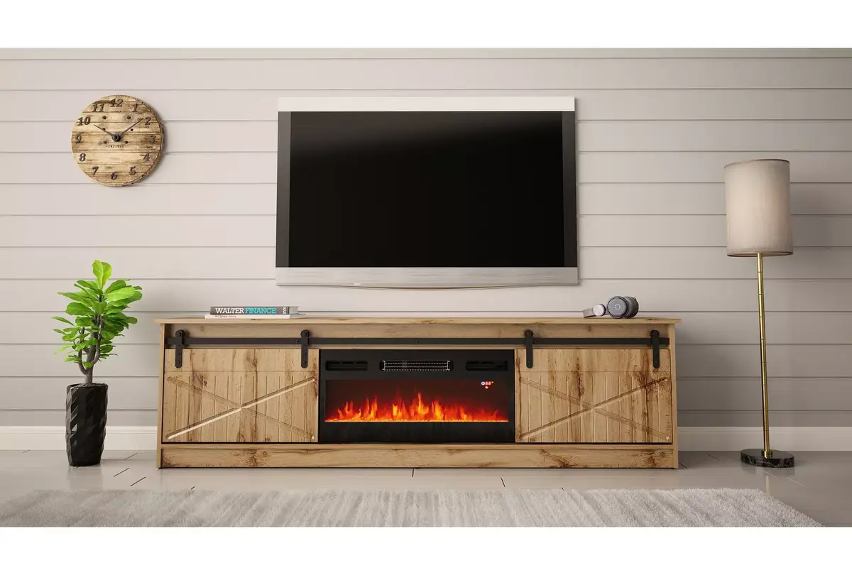 TV skapītis Cama Meble GRANERO 2000×350×567 mm Photo 3