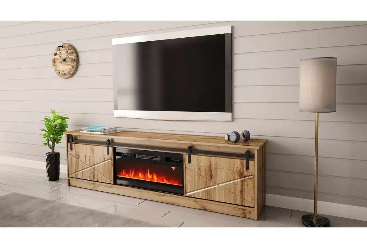 TV skapītis Cama Meble GRANERO 2000×350×567 mm Photo 4