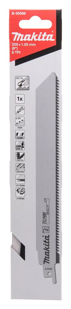 Lobzika asmens Makita B-55588 Tērauda karbīds