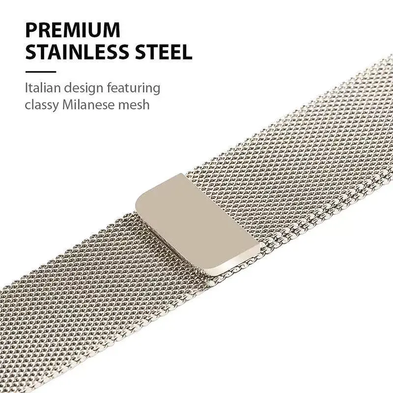 Crong CRG-40MST-CHP — nerūsējošā tērauda siksniņa Apple Watch Photo 8