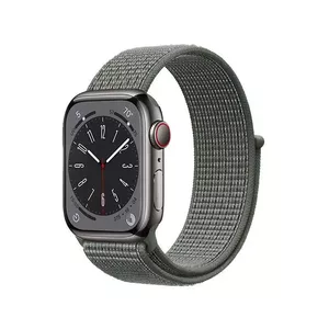 Siksniņa Crong priekš Apple Watch Series 1–9, SE, Ultra, Ultra 2 — neilons (CRG-44NLB-MGN)