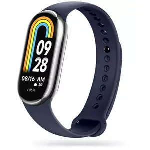 Ремешок Tech‑Protect IconBand для Xiaomi Smart Band 8, тёмно‑синий, силиконовый сменный