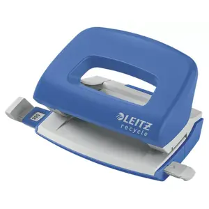 Hole Punch Leitz NeXXt 10 sheets Blue Metal Plastic