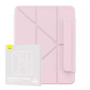 Магнитный чехол Baseus Minimalist для Pad Pro 12.9″ (2018/2020/2021) (детский розовый)
