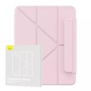 Magnētiskais futrālis Baseus Minimalist Pad Air4/Air5 10.9″ (rozā)