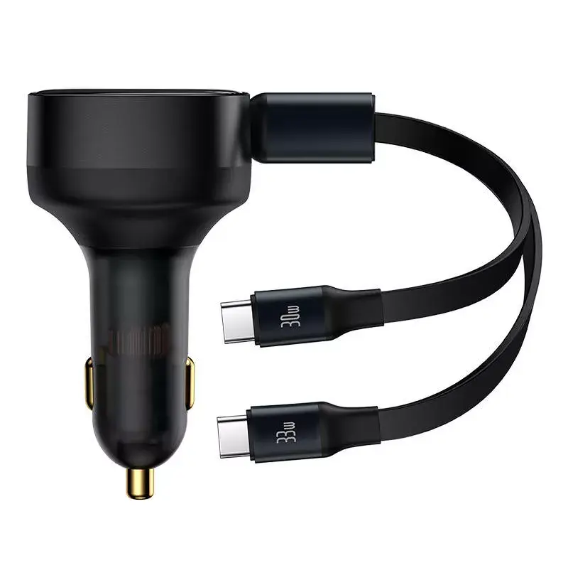 Baseus Enjoyment 33W USB‑C auto lādētājs Photo 2