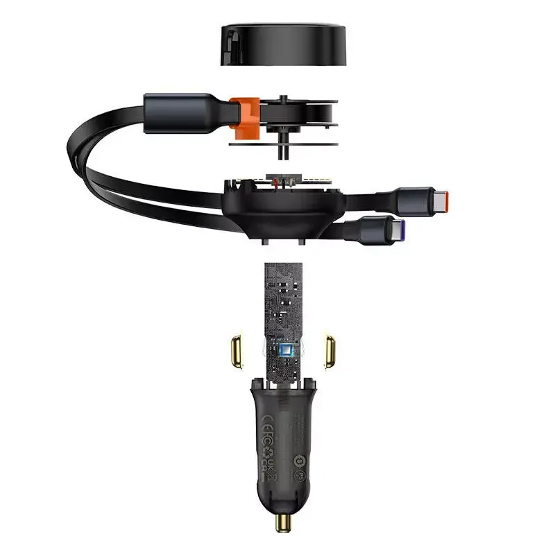 Baseus Enjoyment 33W USB‑C auto lādētājs Photo 3