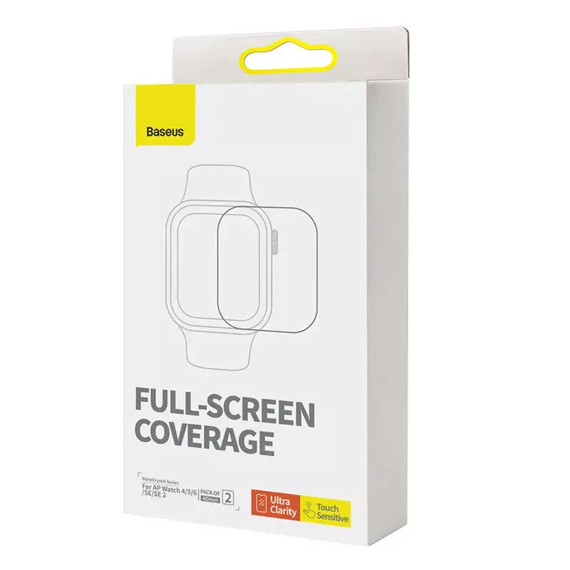 Baseus 40mm Protective Film for Apple Watch 4/5/6/SE Photo 5