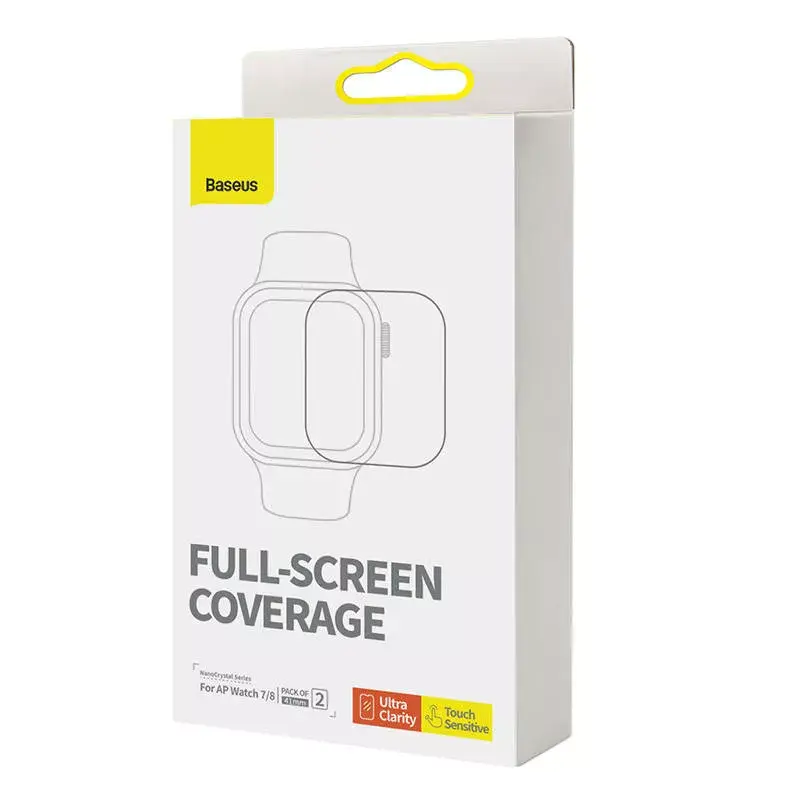 Baseus Protective Film for Apple Watch 7/8 41mm Photo 5