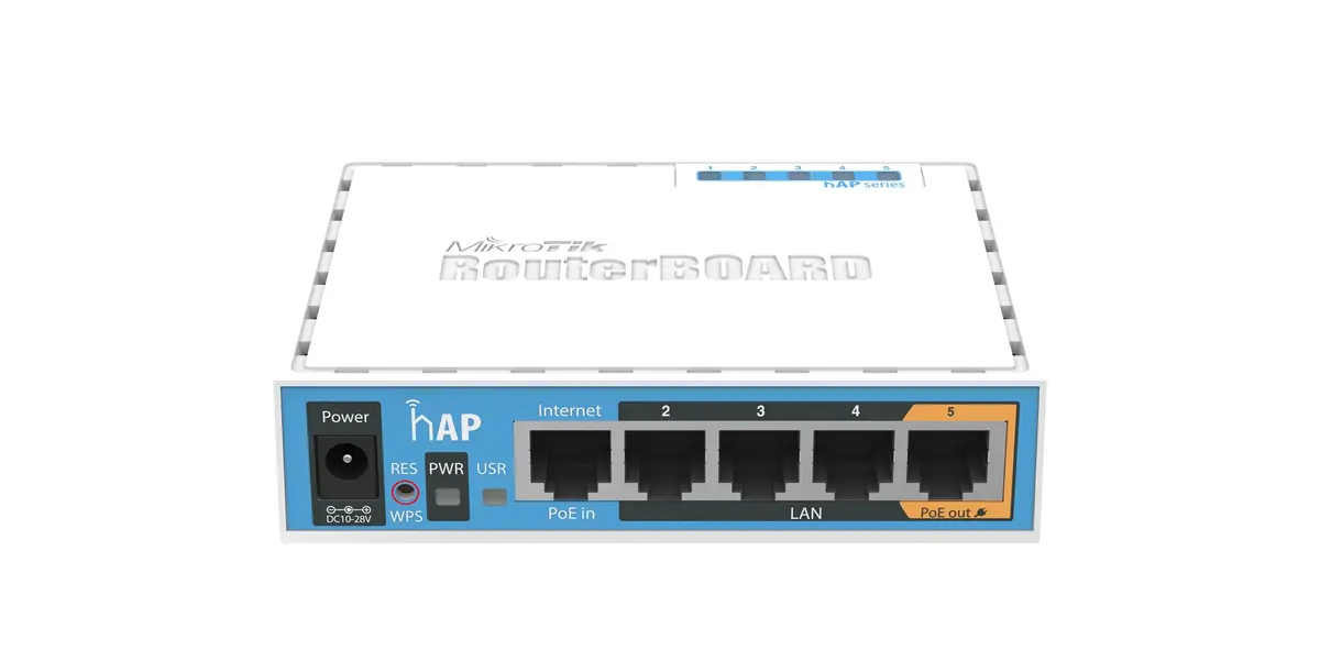 Router Mikrotik hAP White, RB951UI-2ND Photo 3