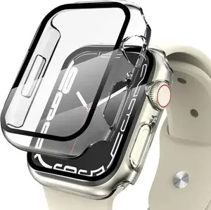 Защитная плёнка Tech-Protect для Apple Watch Series 7/8 41 мм — DEFENSE360 прозрачная
