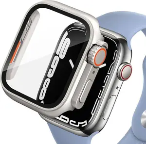 Protective case Tech-Protect Defense360 for Apple Watch 44mm — Titanium Orange — compatible with Series 4/5/6/SE