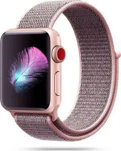 Неопреновый нейлоновый чехол для Apple Watch (38/40/41 мм) Tech-Protect — для Series 4/5/6/7/8/SE, Pink Sand