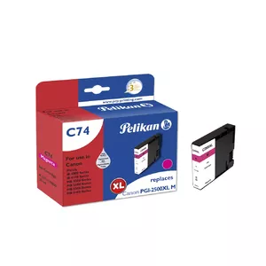 Pelikan C74 Magenta tintes kārtridžs 1 pcs Saderība Augsta (XL) produktivitāte Fuksīns