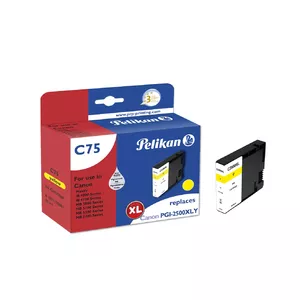 Pelikan C75 Yellow tintes kārtridžs 1 pcs Oriģināls Augsta (XL) produktivitāte Dzeltens