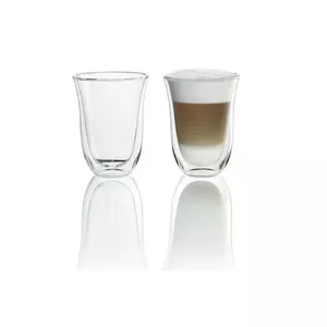 Coffee glass DeLonghi De’Longhi 5513214611 transparent glass 2 pcs 220 ml 117 mm