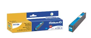 Pelikan H106 Cyan Ink Cartridge, High Yield, Compatible with HP 971XL