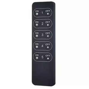 LED Strip Remote Control SUNRICHER SR-2801 — 5-Zone RF Remote for RGB/RGBW Lighting