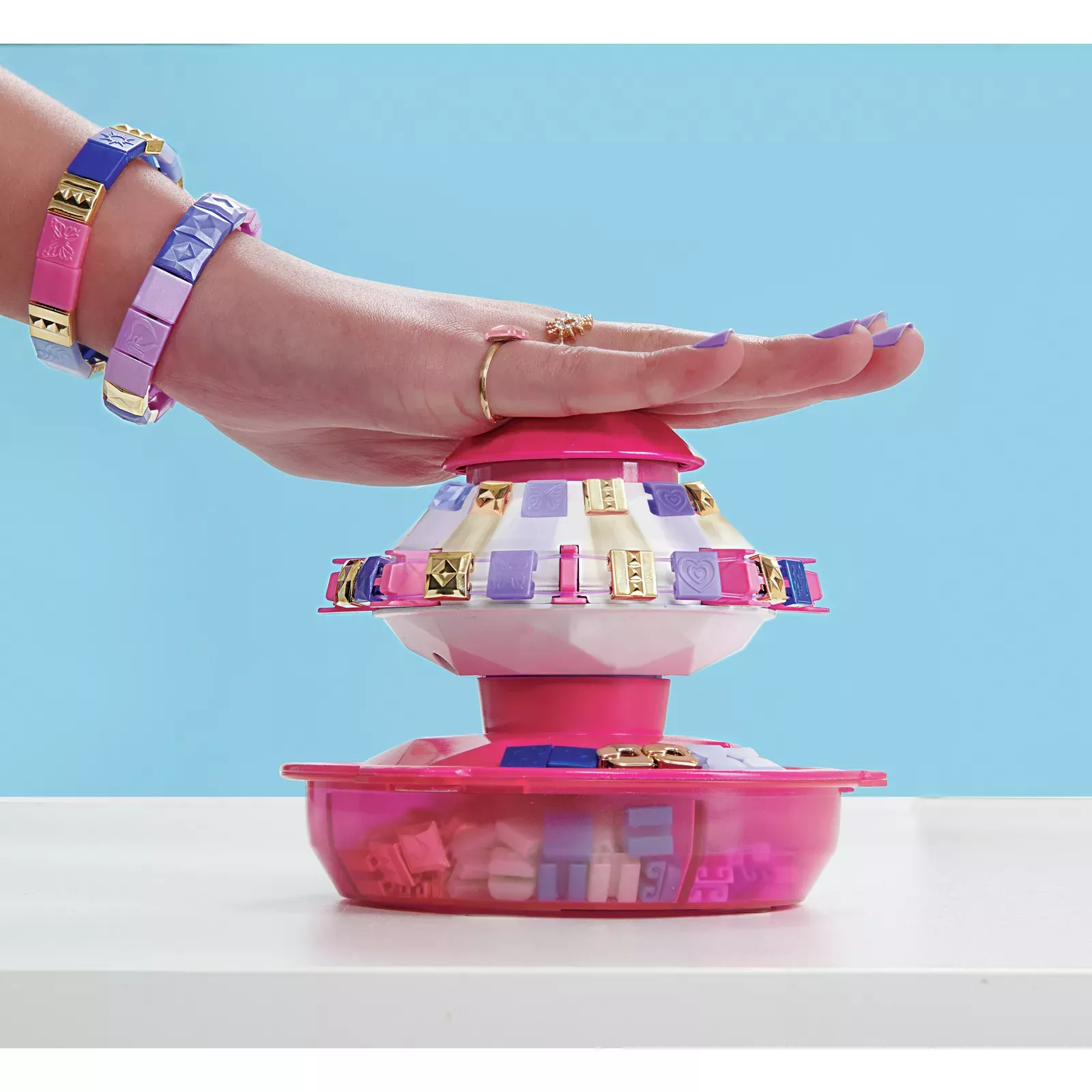 Bracelet Making Kit for Girls, DIY Friendship Arts and Crafts Toys