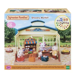 Rotaļlietu figūra Sylvanian Families Pārtikas tirgus Daudzkrāsains