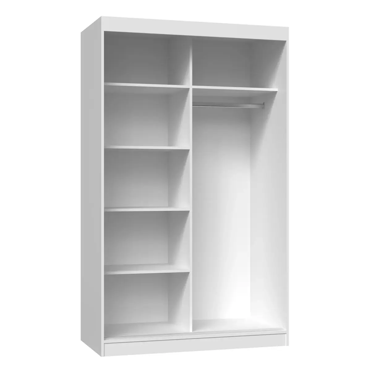 Topeshop IGA 120 bīdāmo durvju skapis - balts Photo 2