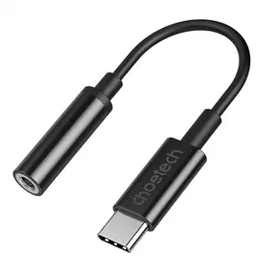 Audio adapter CHOETECH USB Type-C (male) to 3.5mm AUX (female) Model AUX003