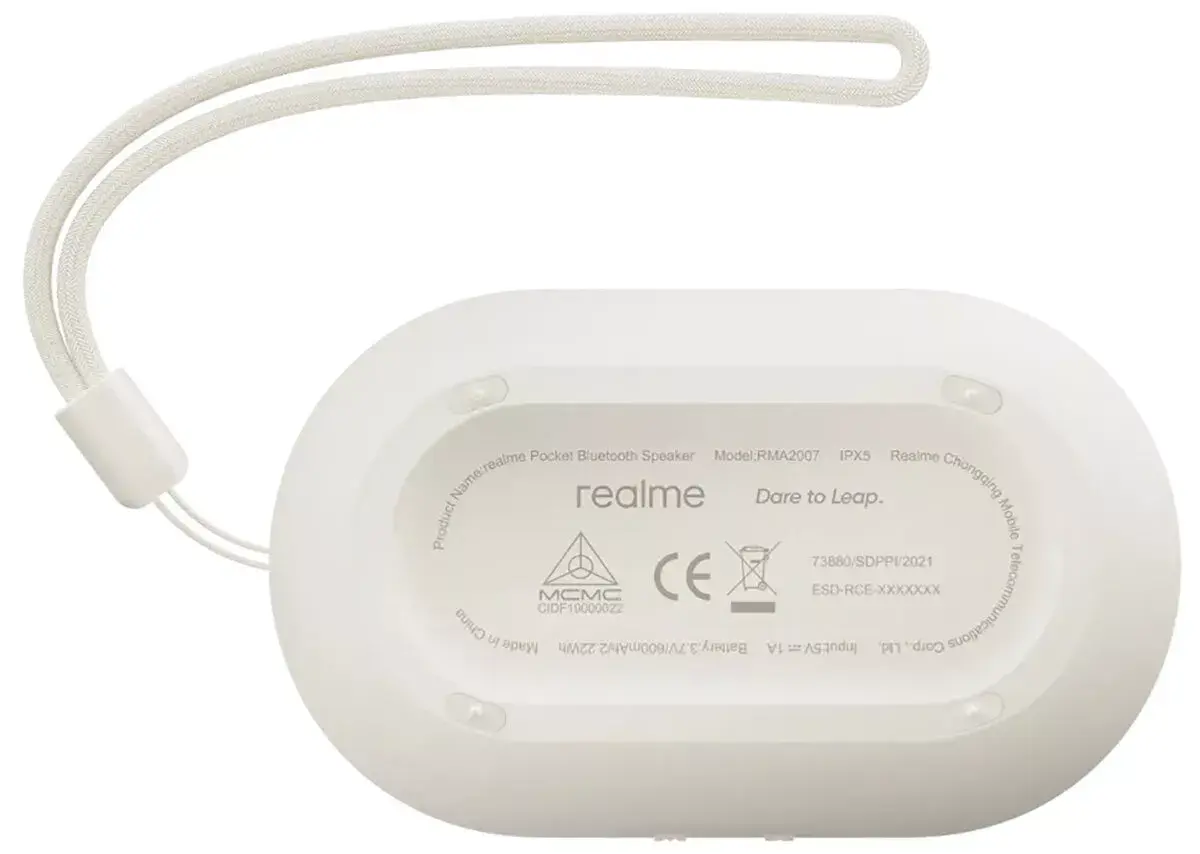 Портативная колонка Realme Pocket Bluetooth Speaker ZAMSPEAOMAR00350 Photo 3