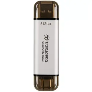 SSD диск Transcend 512 ГБ внешний USB Type-A к USB Type-C ESD310