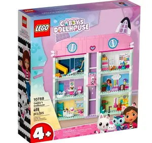 Construction toy LEGO Gabby's Dollhouse set 10788 — 498 pieces, 3 minifigures, for ages 4+