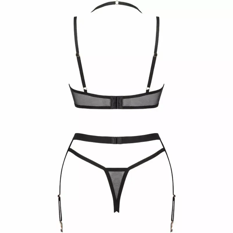 Obsessive Selinne 3 daļu apakšveļas komplekts, M/L Photo 6
