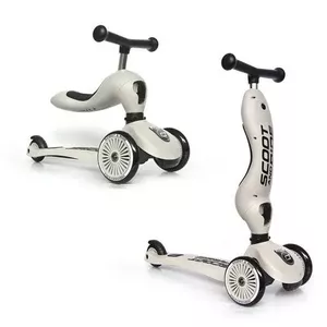 Трехколесный самокат Scoot & Ride Highwaykick 1 белый для детей