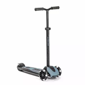 Trīsriteņu skūteris Scoot & Ride Highwaykick 5 Pelēks Universāls vecums Jebkura dzimuma