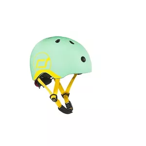 Pusķivere Scoot & Ride 96391 Zaļa Dzeltena Cieta apvalka konstrukcija
