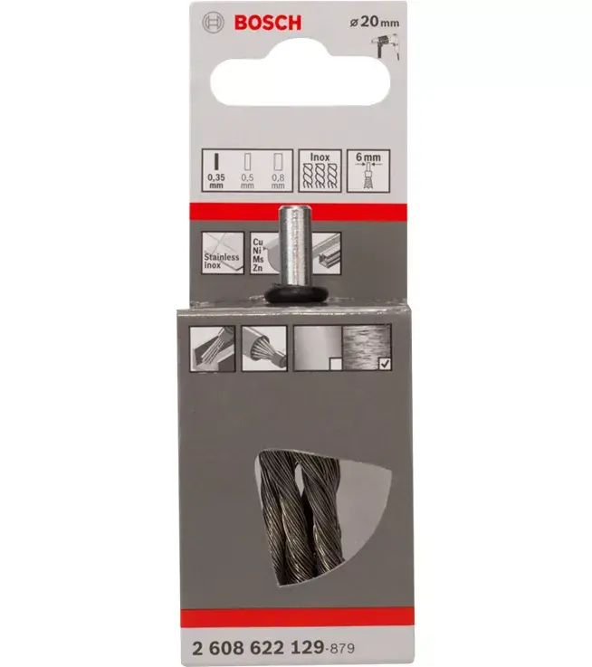 Щетка проволочная Bosch 2608622129 Photo 2