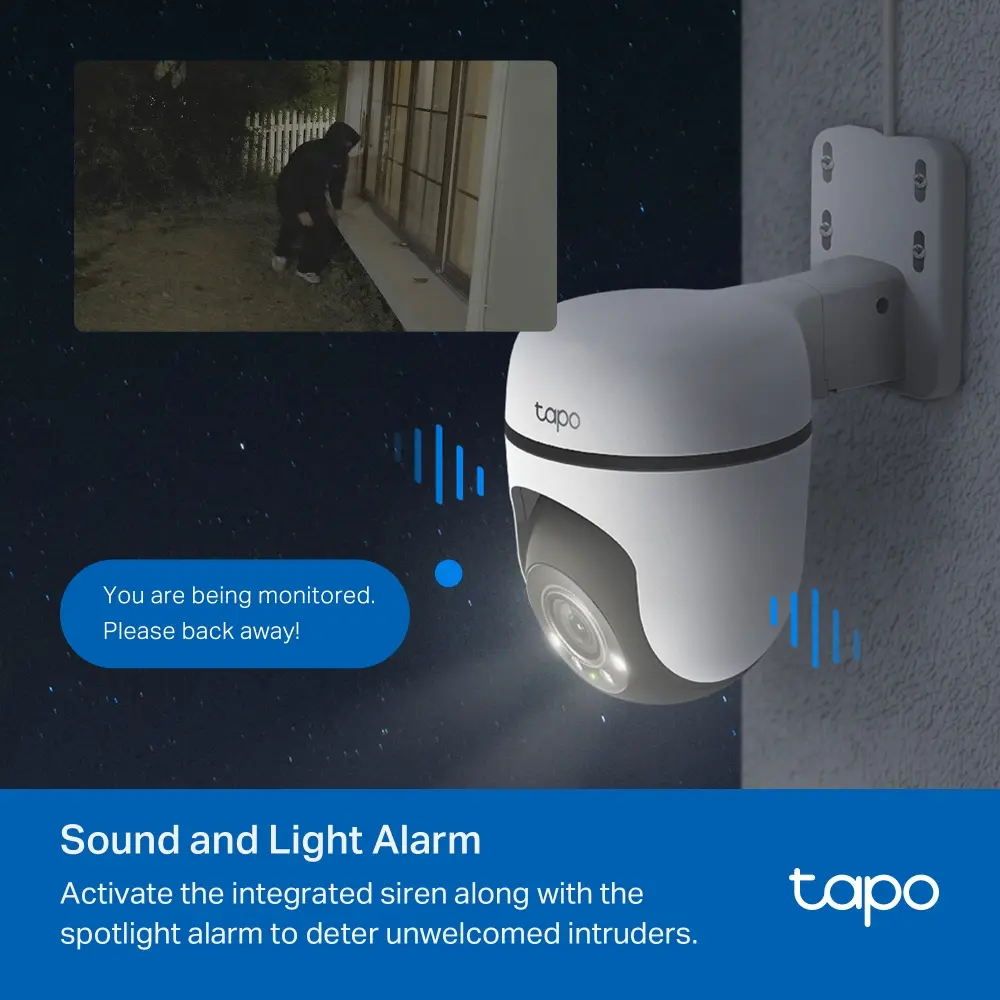 TP-Link Tapo C510W āra grozāmā Wi-Fi drošības kamera Photo 27