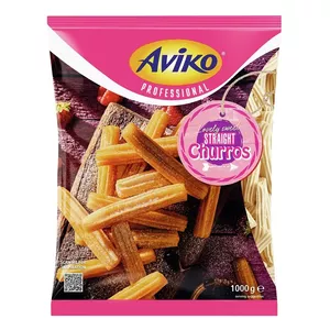 Frozen churros AVIKO FS 450-16868, 1 kg bag, ready-to-bake